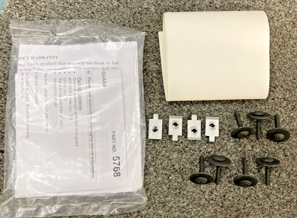 New Genuine Husky Liners 57681 Rear Mud Guard Set