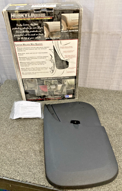 New Genuine Husky Liners 57681 Rear Mud Guard Set