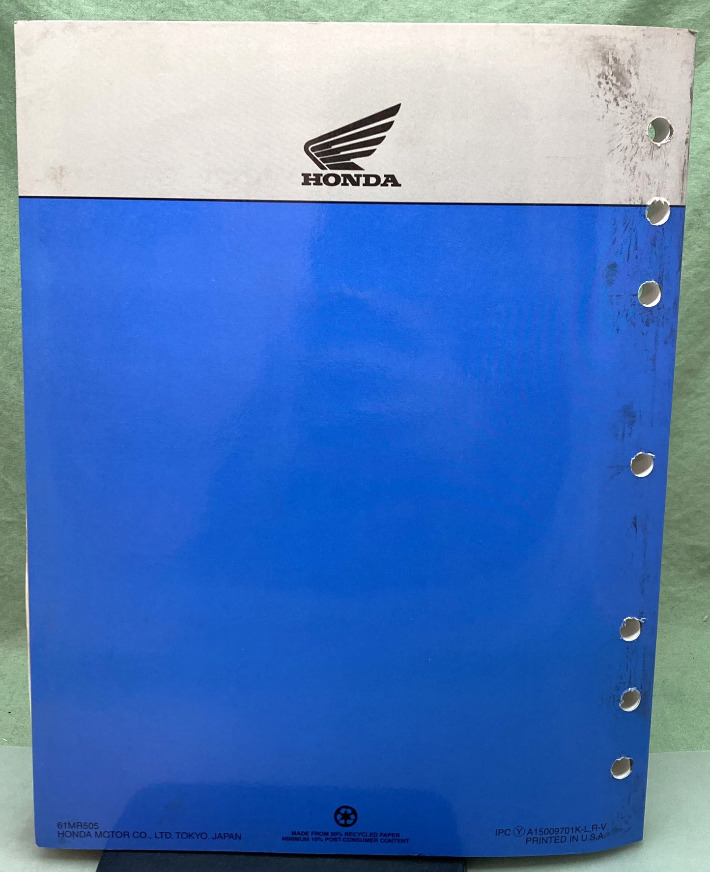 Genuine Honda 61MR505 PC80 Pacific Coast Service Manual 1997