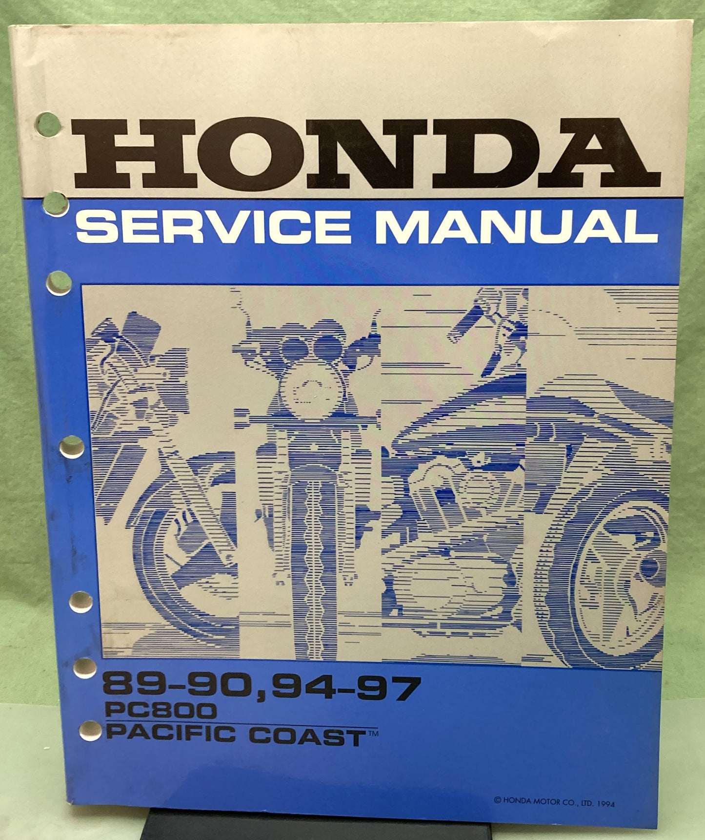 Genuine Honda 61MR505 PC80 Pacific Coast Service Manual 1997