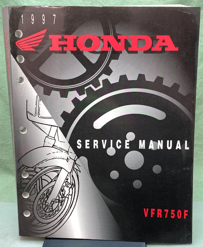 Genuine Honda 61MZ700 VFR750F Service Manual 1997