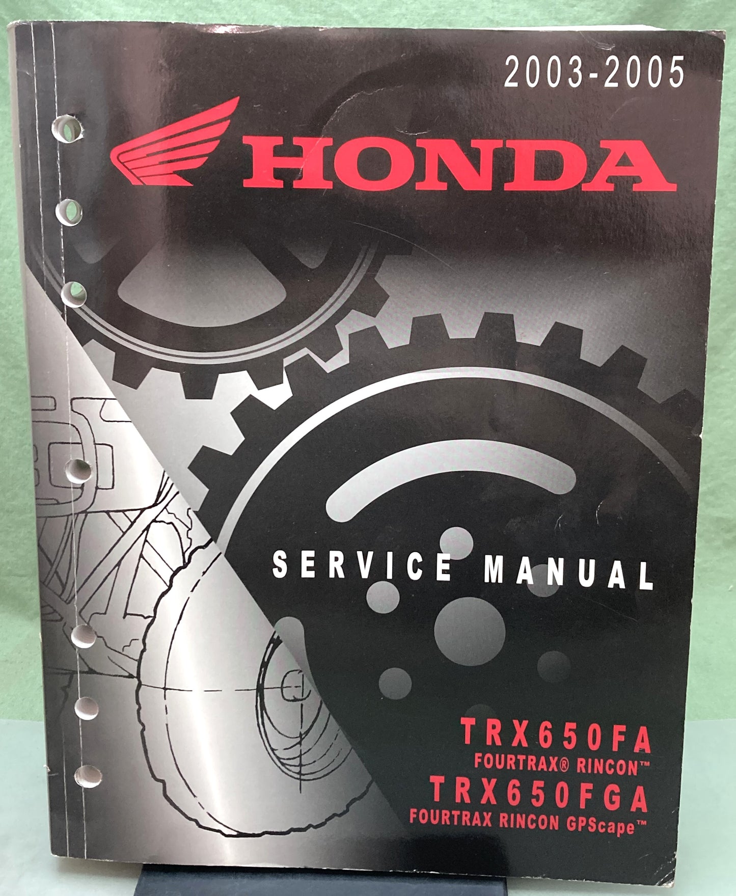 Genuine Honda 61HN802 TRX650FA TRX650FGA Service Manual 2003-2005
