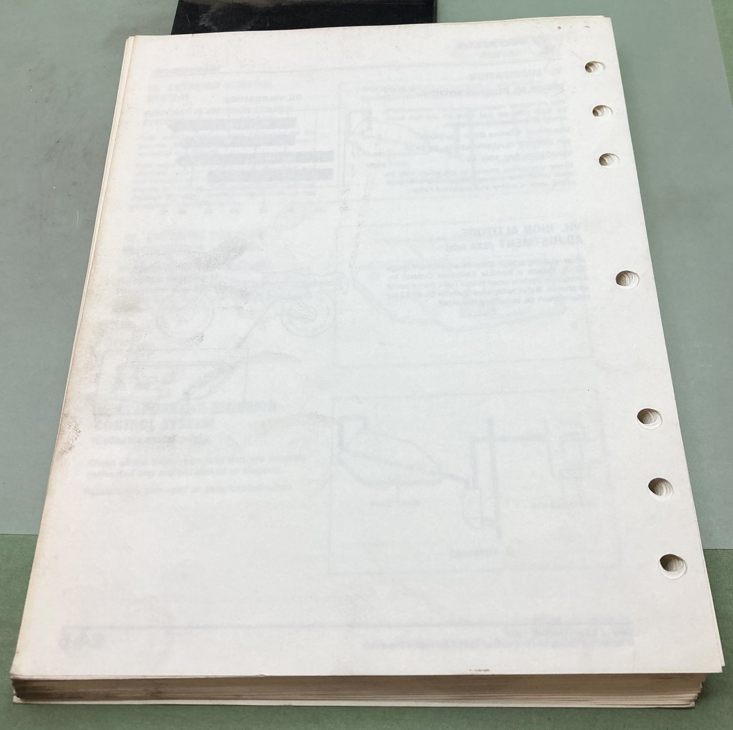 Genuine Honda 6143606 XL100S/XR100 Shop Manual 1984