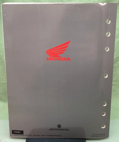 Genuine Honda 61KSJ03 CRF80F CRF100F Shop Manual 2004-2007