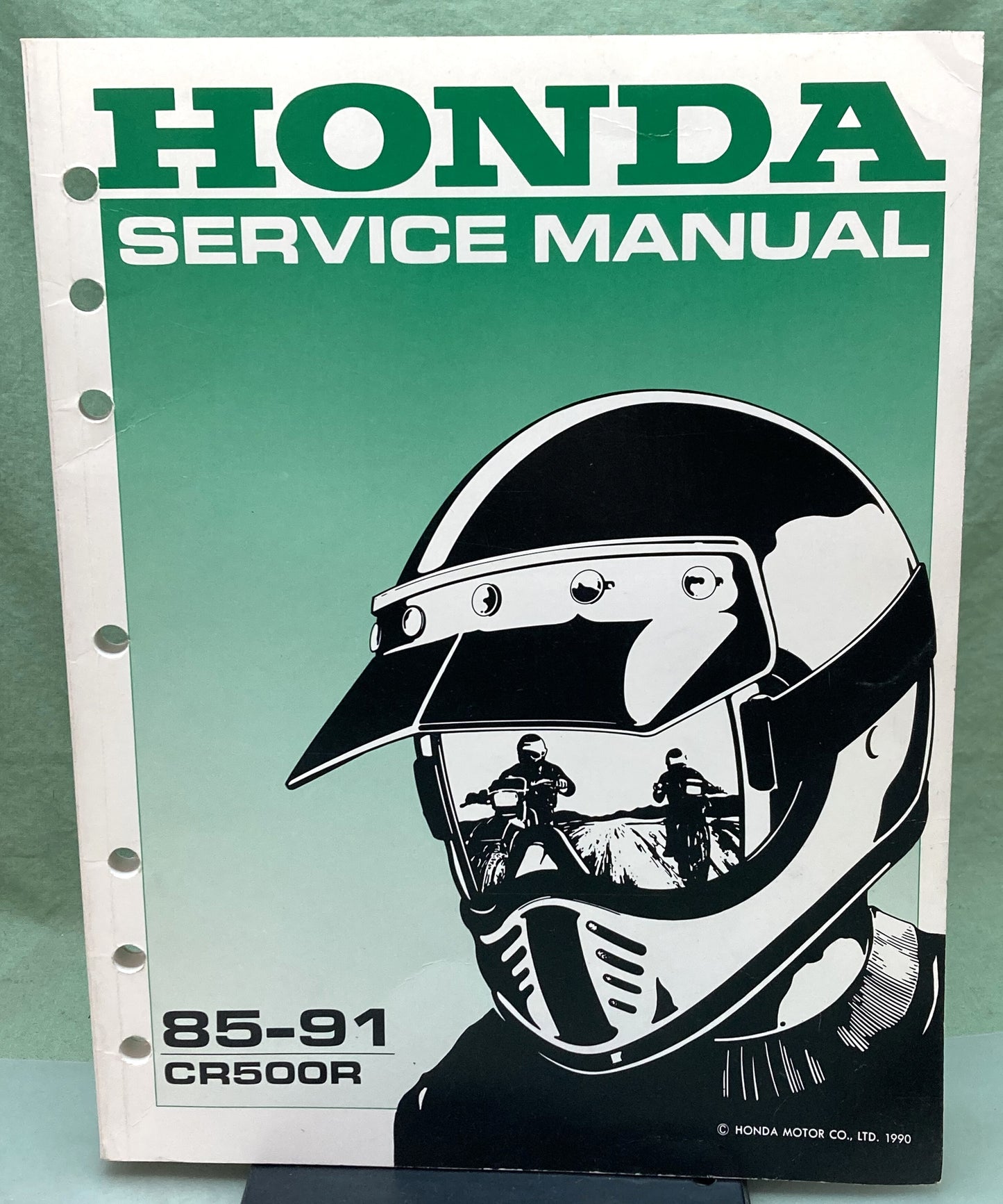 Genuine Honda 61KA509 CR500R Service Manual 1985-1991