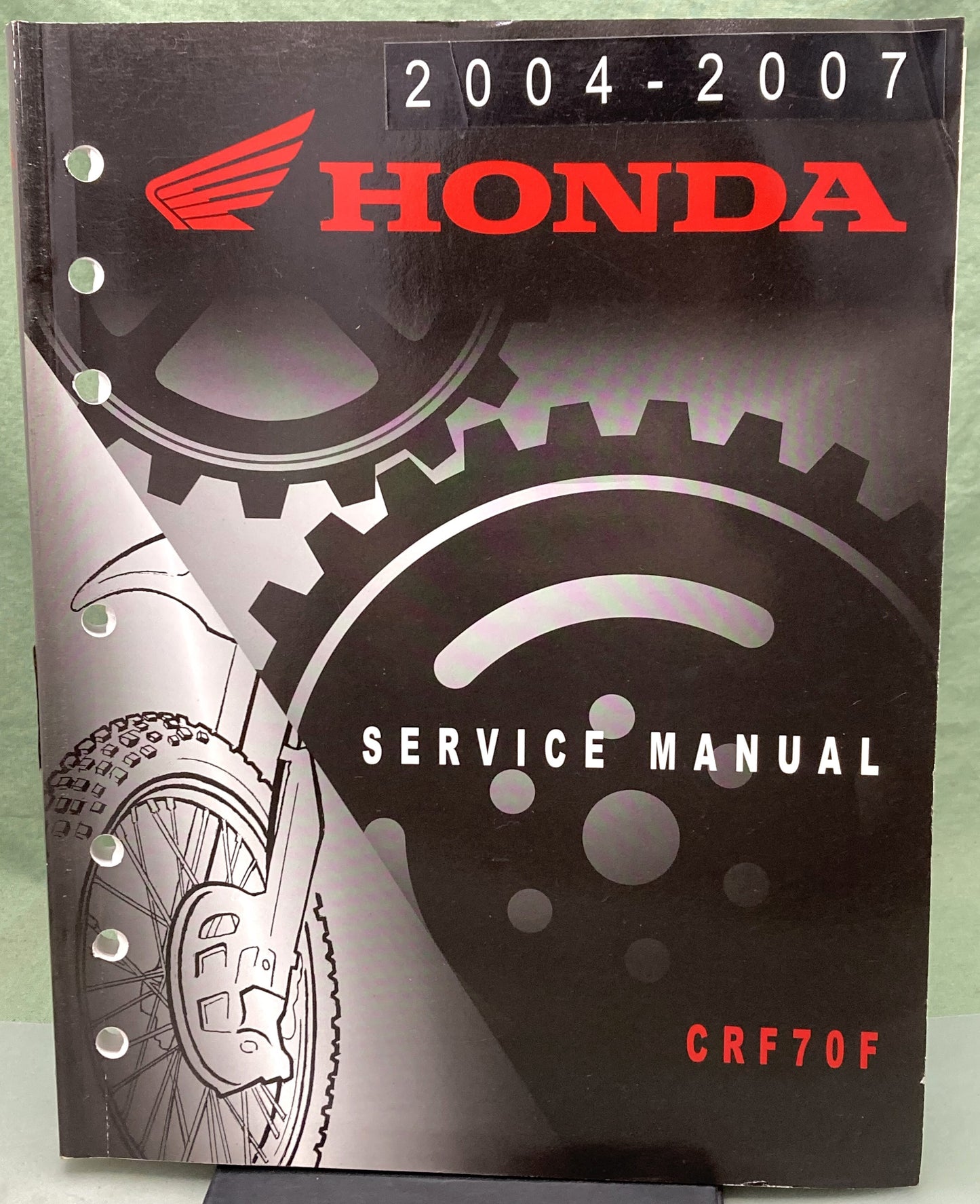 Genuine Honda 61GCF53 CRF70F Service Manual 2004-2007