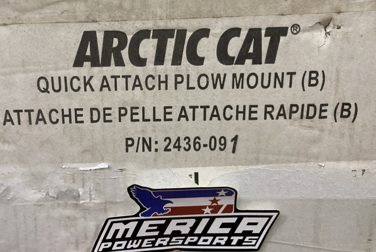 NEW GENUINE ARCTIC CAT 2436-091 Kit Quick-Attach Mount B
