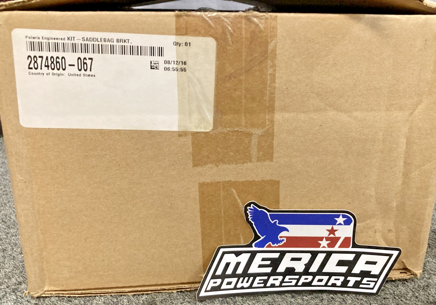New Genuine Polaris 2874860-067 Saddlebag Bracket Kit