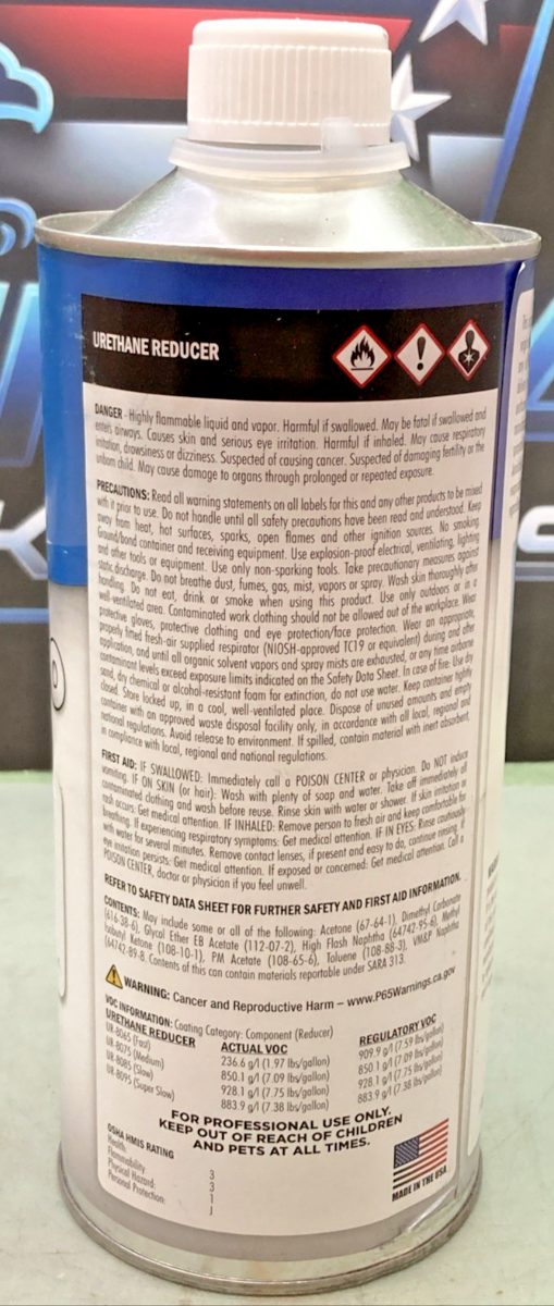New Genuine Kirker UR-8065 Ultra-Gel Urethane Reducer Fast Speed 1 qt.