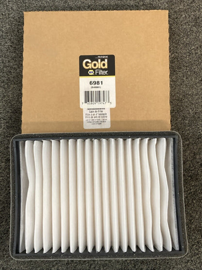 NEW GENUINE NAPA 6981 CABIN AIR FILTER
