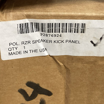 New Genuine Polaris 2878355 Kick Panel Speaker Enclosure