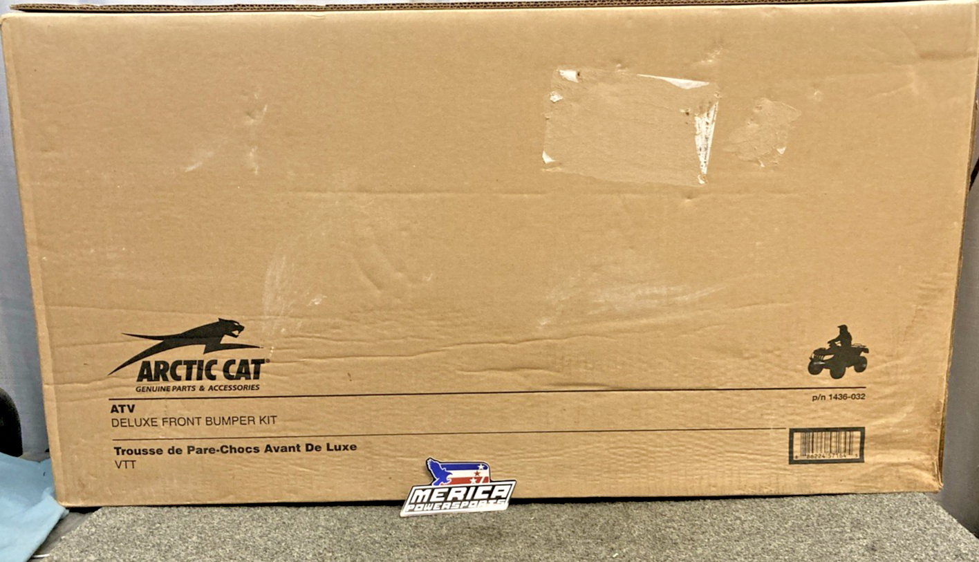 NEW GENUINE ARCTIC CAT 1436-032 ATV Front Brush guard Bumper - 2008-2017 B-Body