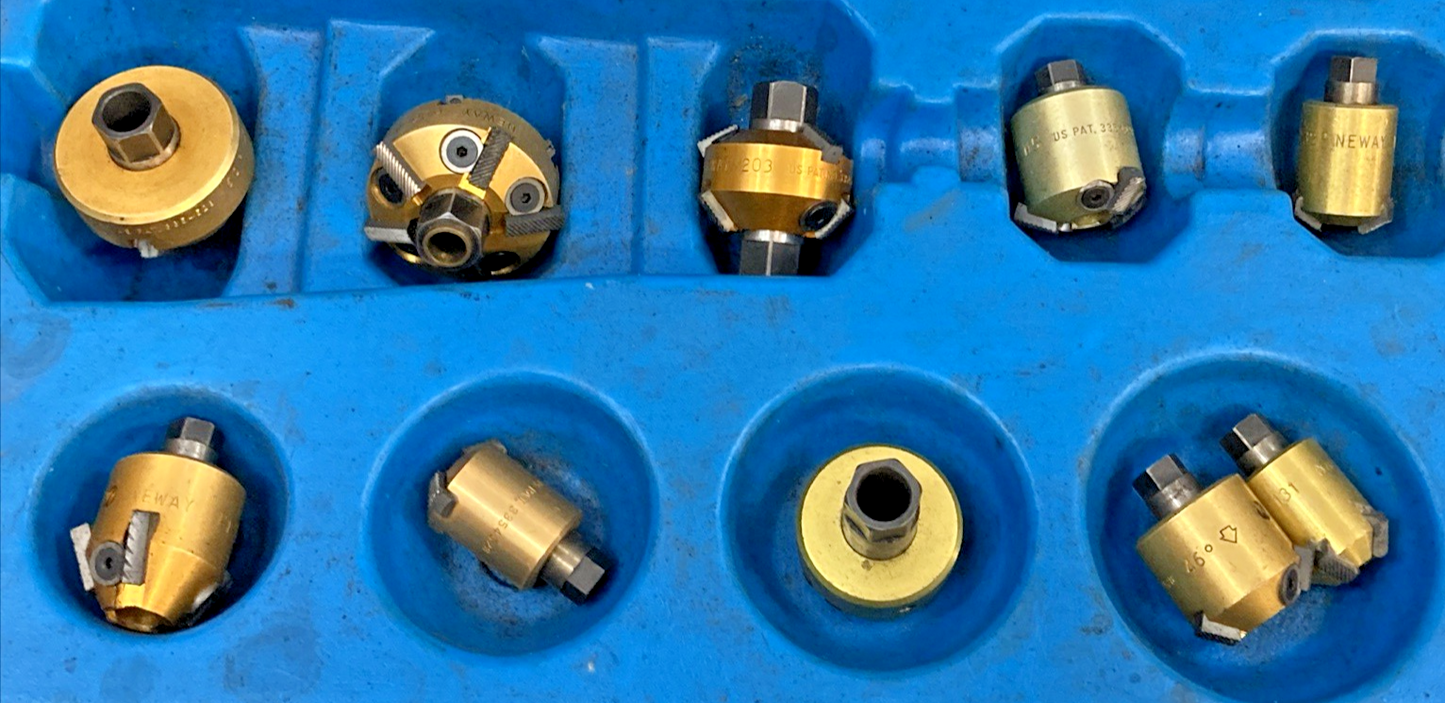 GENUINE NEWAY VALVE SEAT CUTTER SET