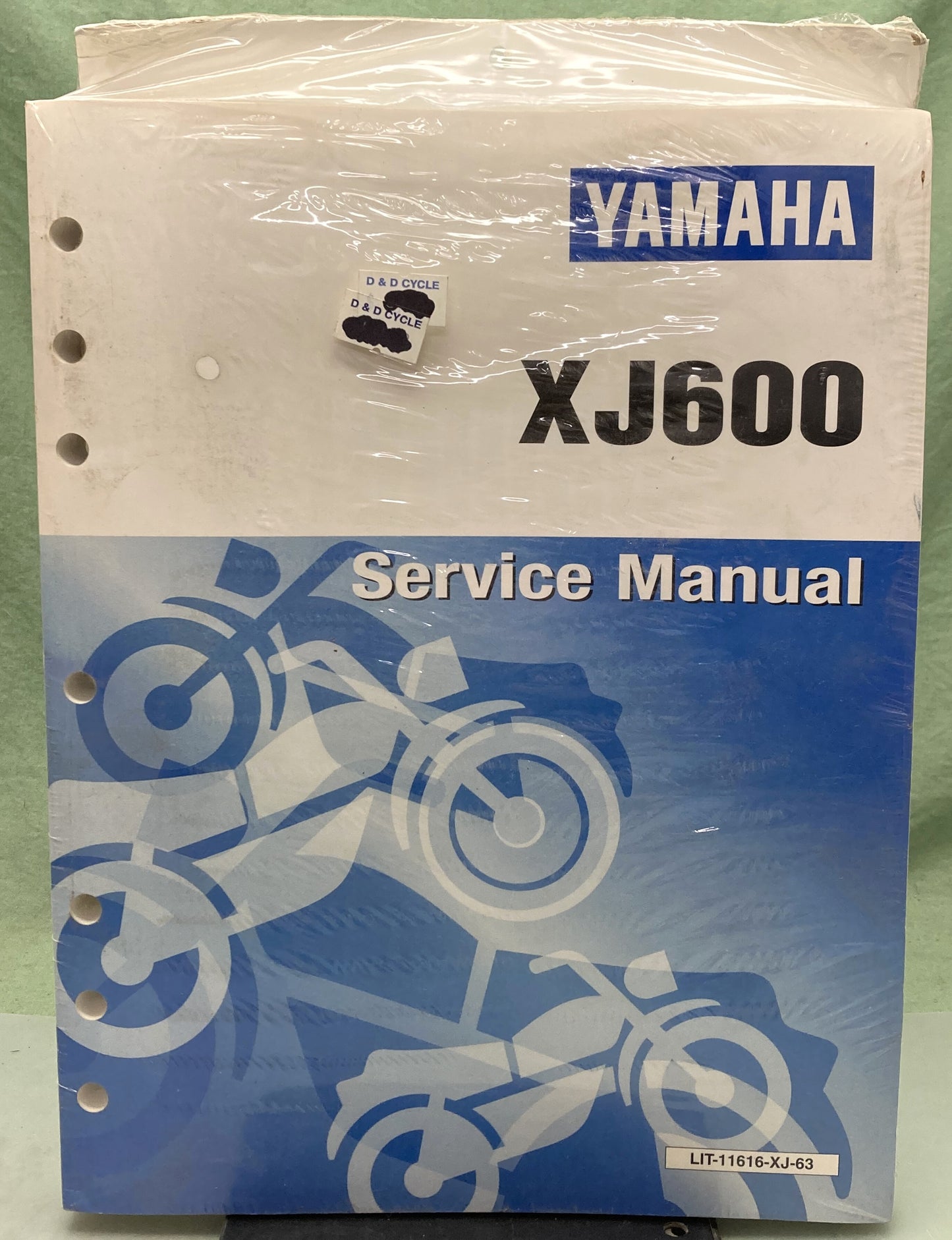 New Genuine Yamaha LIT-11616-XJ-63 XJ600 Service Manual