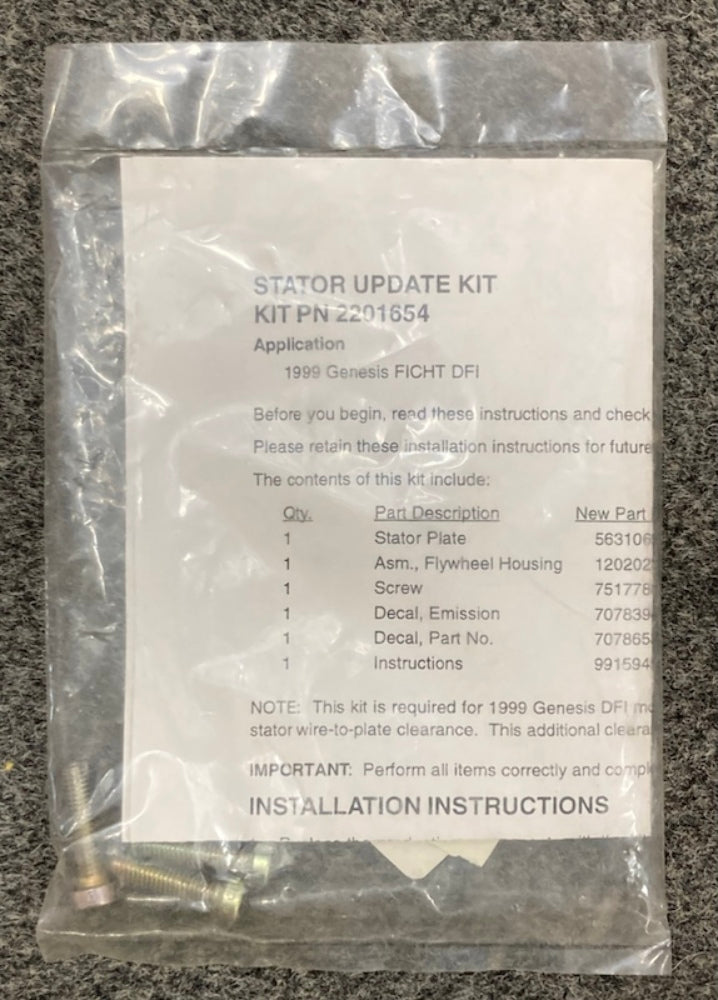 Polaris 2201654 Stator Update Kit New Genuine