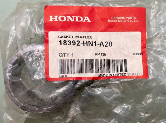 Honda 18392-HN1-A20 Gasket, Muffler New Genuine