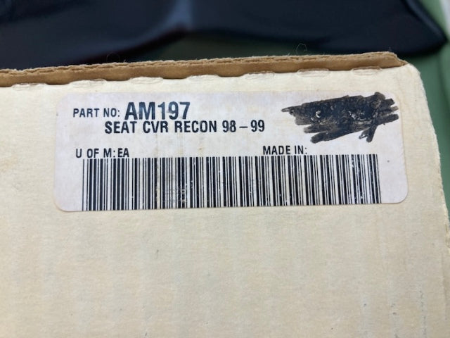 Saddle Skins AM197 Replacement Seat Cover CVR Recon '98-99 New Genuine