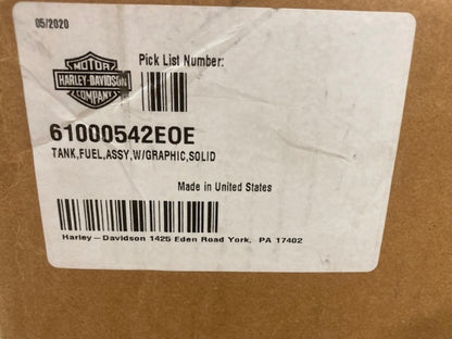 Harley-Davidson 61000542EOE XL 1200 Fuel Tank Assy w/ Graphic New Genuine