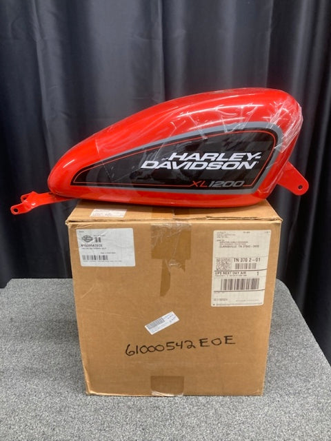 Harley-Davidson 61000542EOE XL 1200 Fuel Tank Assy w/ Graphic New Genuine
