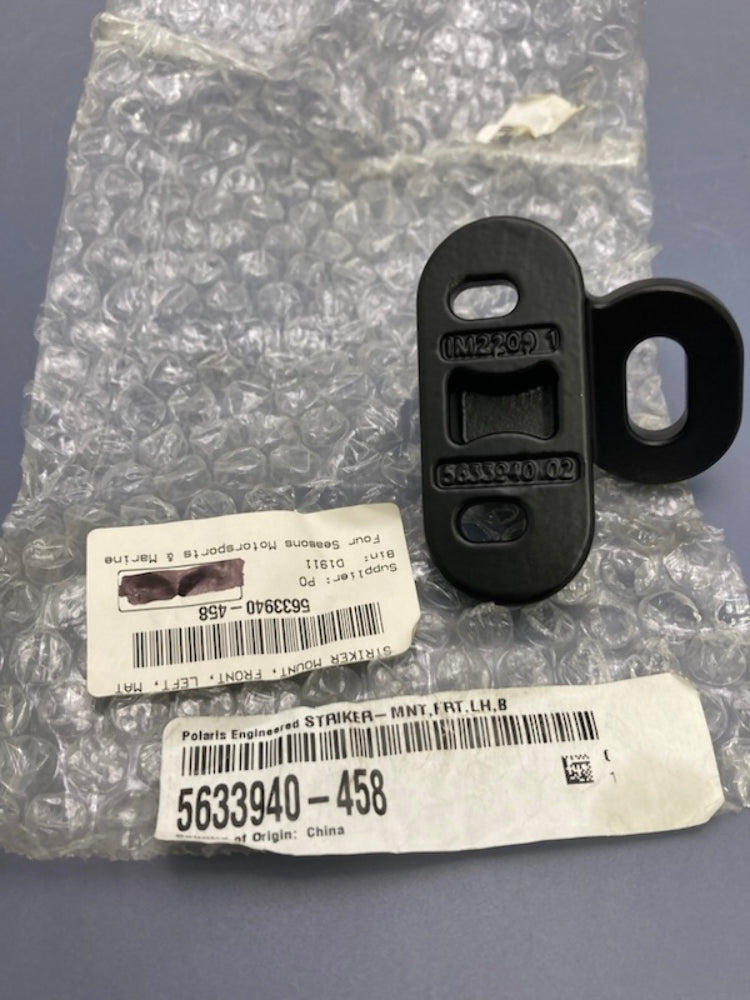 Polaris 5633940-458 Front LH Striker Mount New Genuine