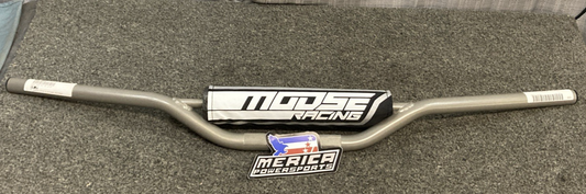 NEW GENUINE MOOSE 0601-4972 Gray 7/8 in. Carbon Steel Handlebar