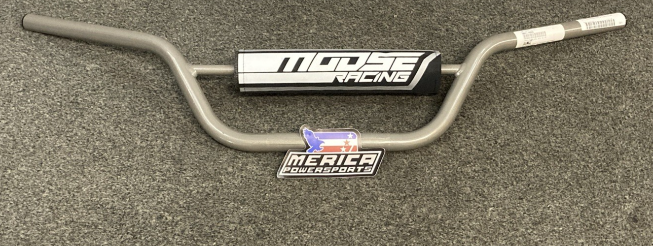 NEW GENUINE MOOSE 0601-4988 Gray 7/8 in. Carbon Steel Handlebar