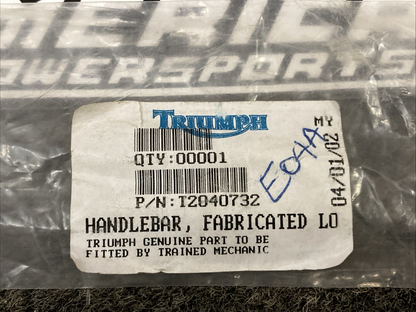 NEW GENUINE TRIUMPH T2040732 Handlebars, FABRICATED