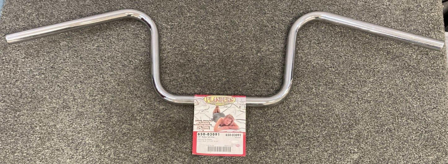NEW GENUINE FLANDERS 650-03091 MEDIUM TALL W-BAR, 7/8"