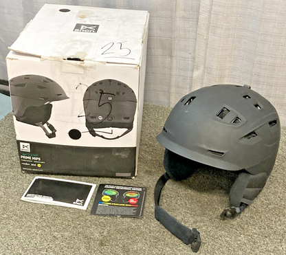 New Genuine Anon Men's Helmet Prime Mips S/52-55cm Black