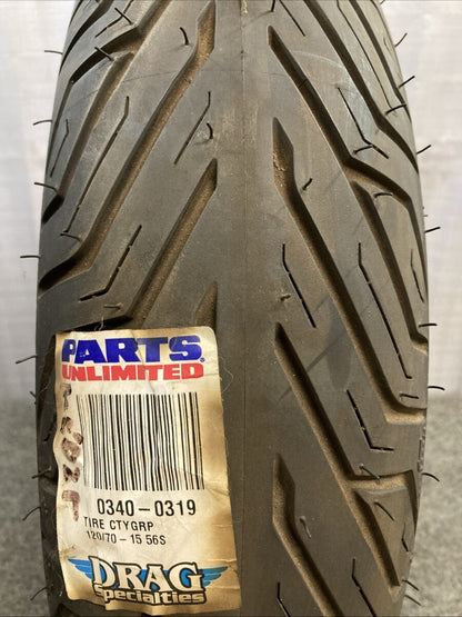 NEW MICHELIN CITY GRIP 120/70-15 65S TL FRONT MOTORCYCLE TIRE 0340-0319