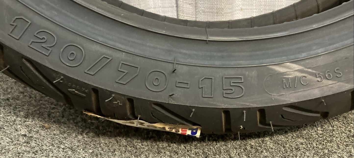 NEW MICHELIN CITY GRIP 120/70-15 65S TL FRONT MOTORCYCLE TIRE 0340-0319