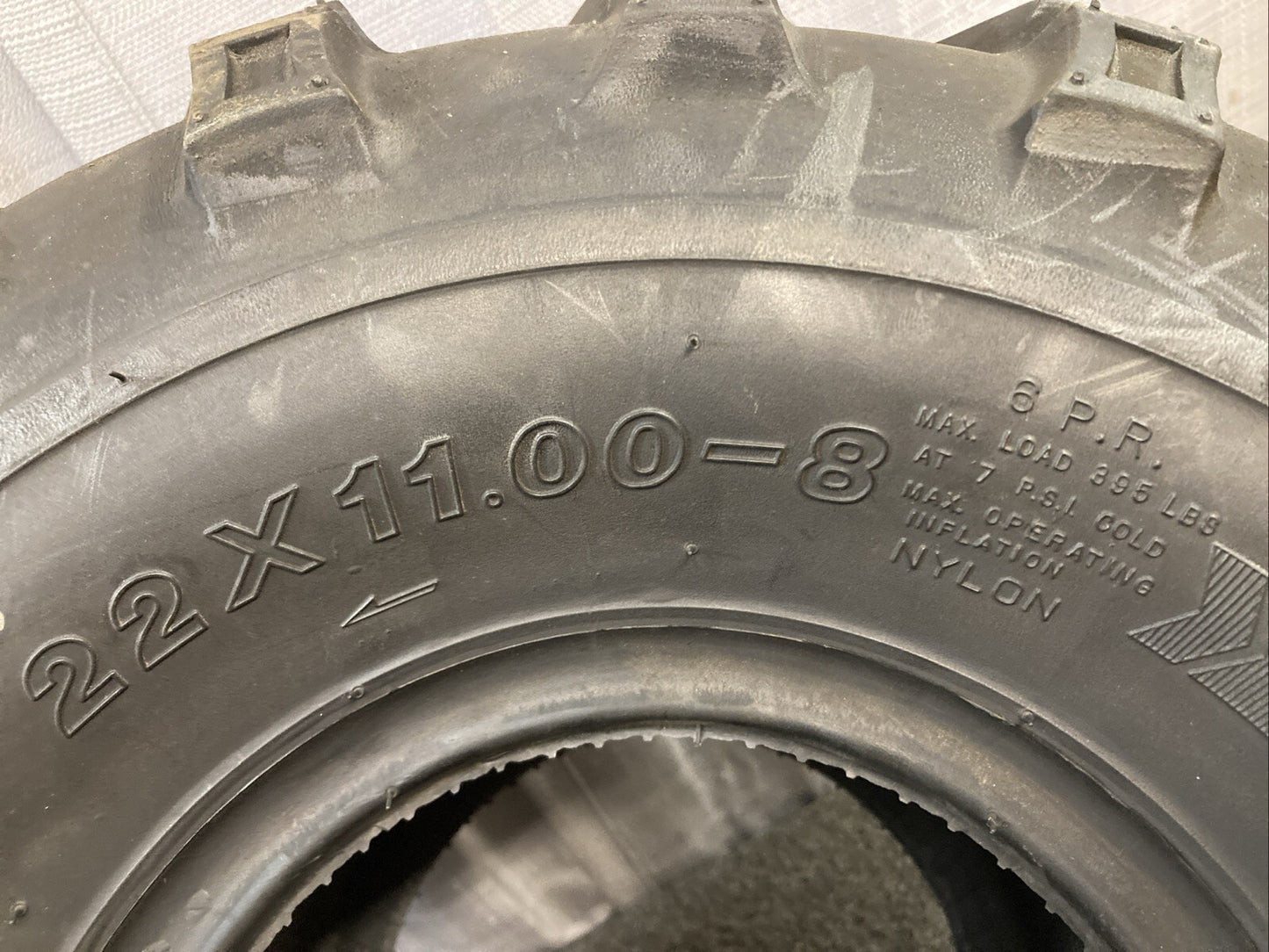NEW GENUINE GBC AR0898 DIRT DEVIL A/T 22X11-8 6PR/LRC TL ATV/UTV TIRE