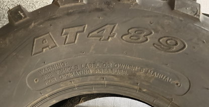 NEW GENUINE CARLISLE AT489 25X10-12 TL 4 PLY ATV TIRE