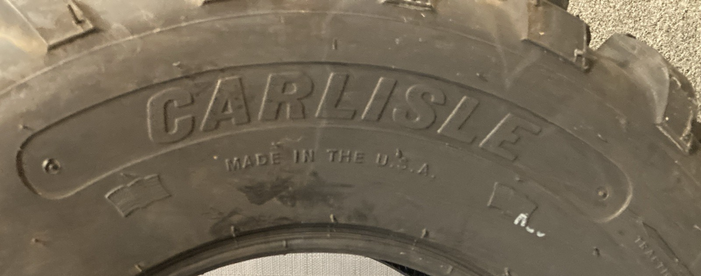 NEW GENUINE CARLISLE AT489 25X10-12 TL 4 PLY ATV TIRE