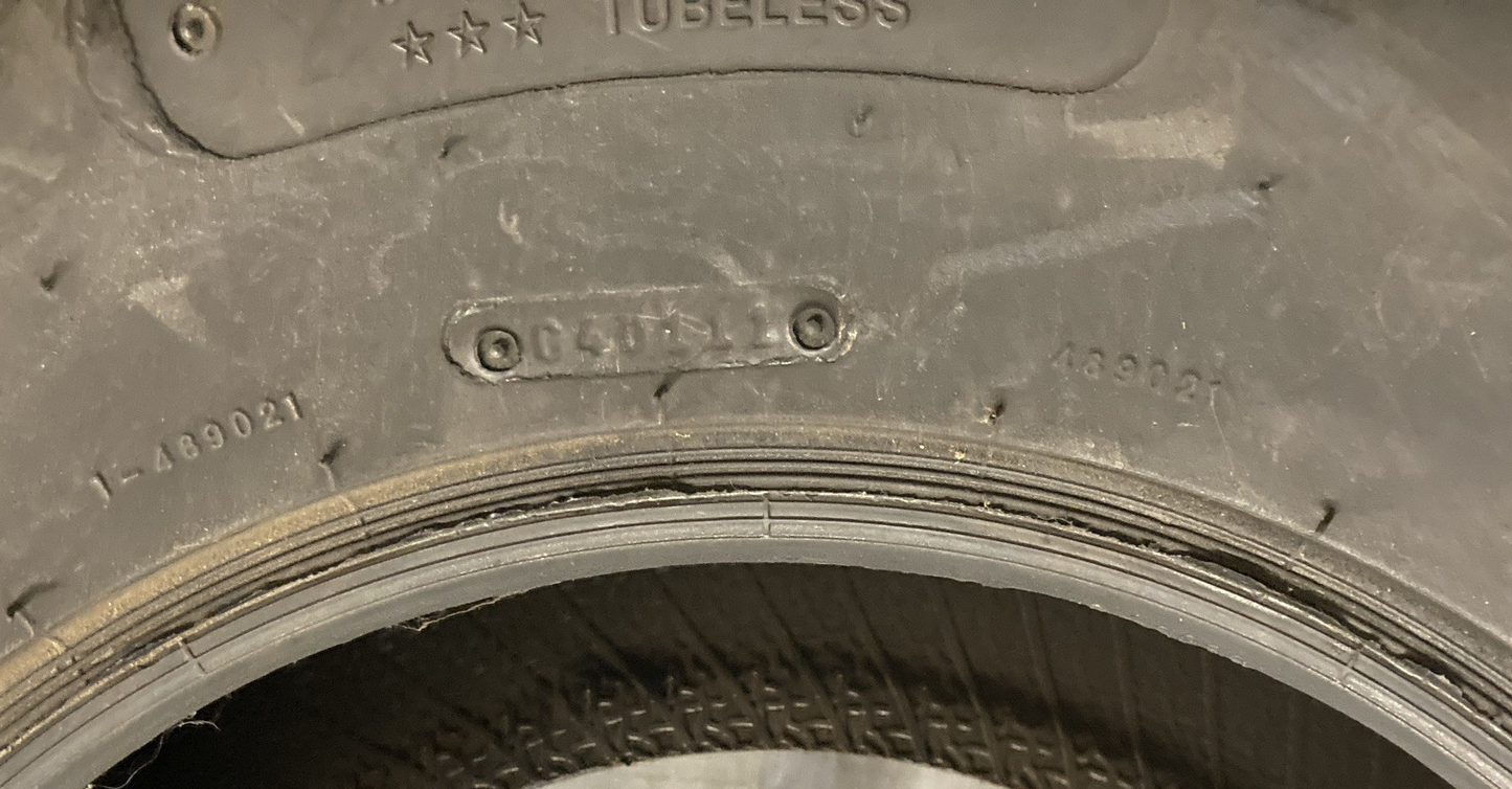 NEW GENUINE CARLISLE AT489 25X10-12 TL 4 PLY ATV TIRE