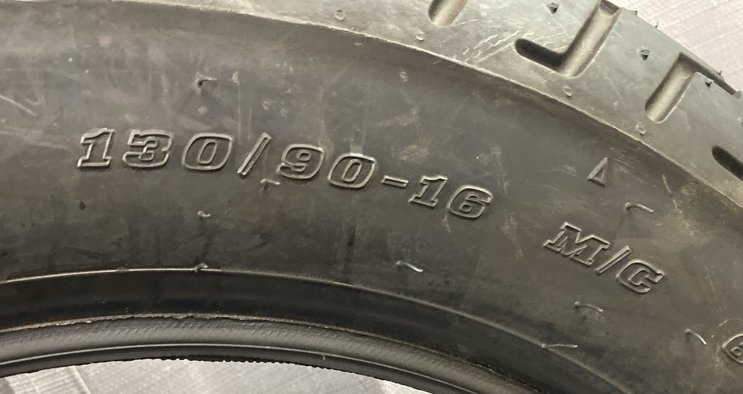 NEW GENUINE DUNLOP D404F 130/90-16 67H TL REAR MOTORCYCLE TIRE