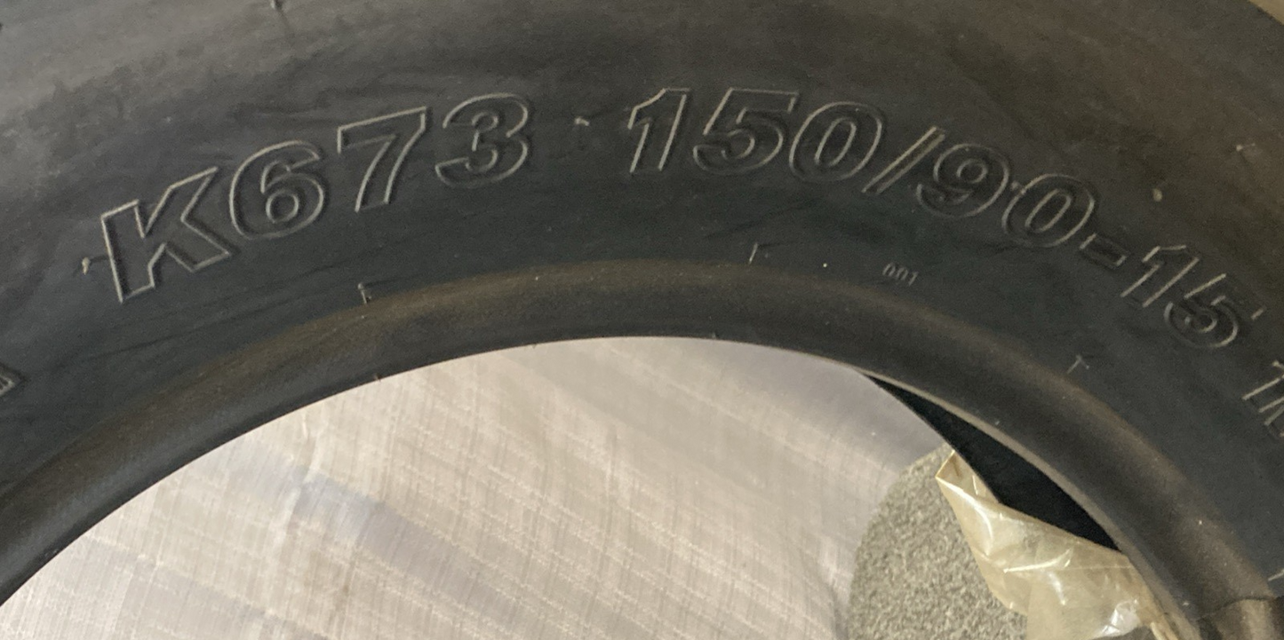 NEW GENUINE KENDA 150/90-15 KRUZ K673 REAR TL MOTORCYCLE TIRE