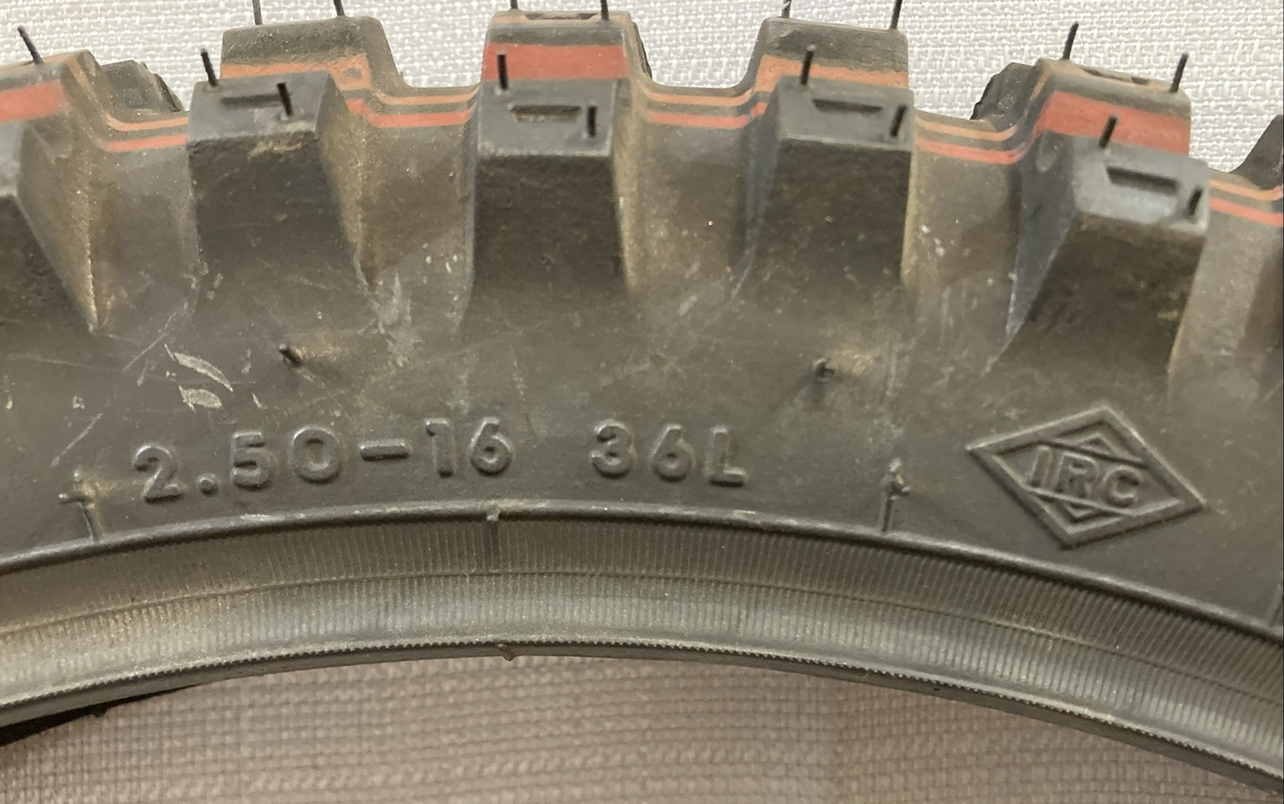NEW GENUINE IRC MOTOCROSS GS-45Z 2.50-16 36L TT OFFROAD MC TIRE