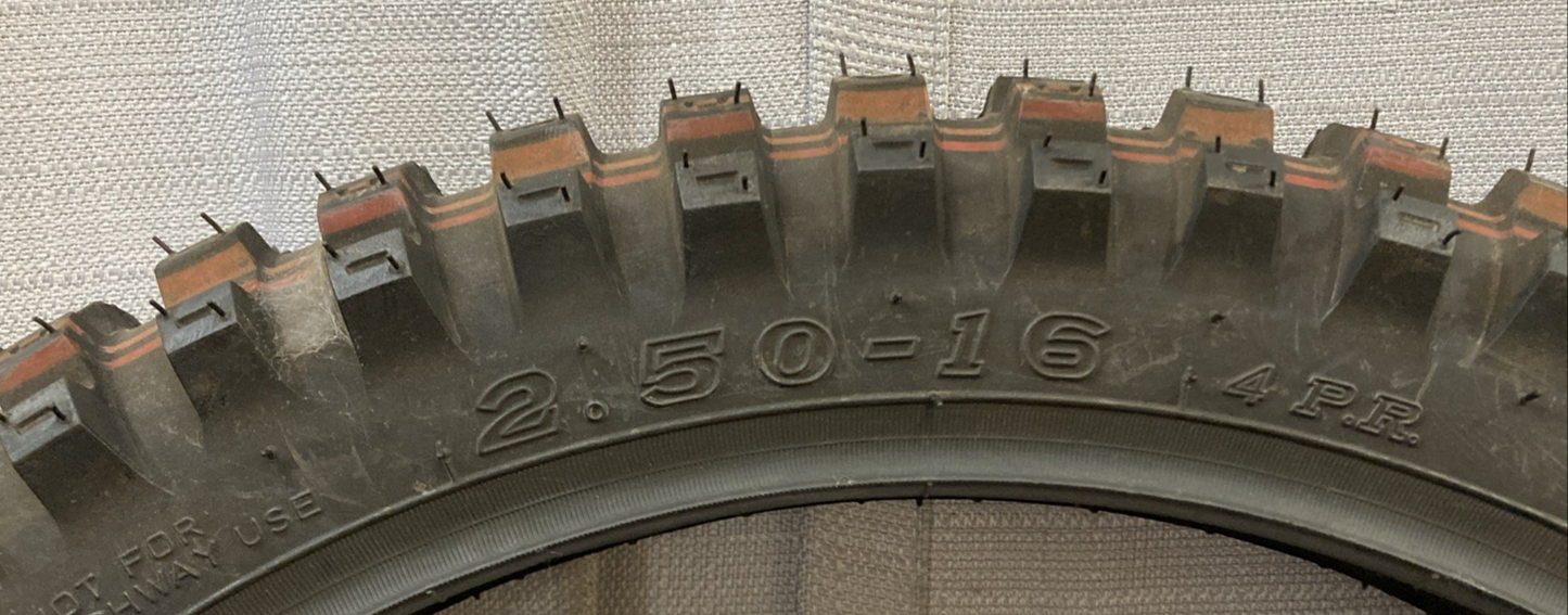 NEW GENUINE IRC MOTOCROSS GS-45Z 2.50-16 36L TT OFFROAD MC TIRE