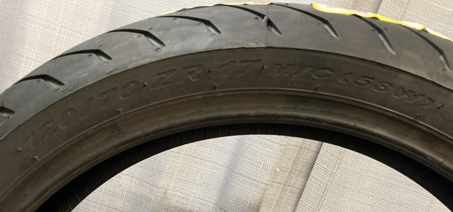 NEW GENUINE PIRELLI ANGEL GT II 120/70 ZR17 58W TL FRONT MOTORCYCLE TIRE