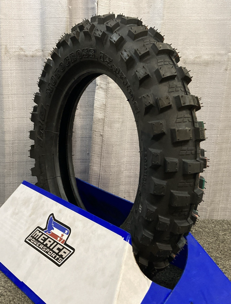 NEW GENUINE IRC 46M Kids Motocross iX-KIDS 80/100-10 TT REAR TIRE
