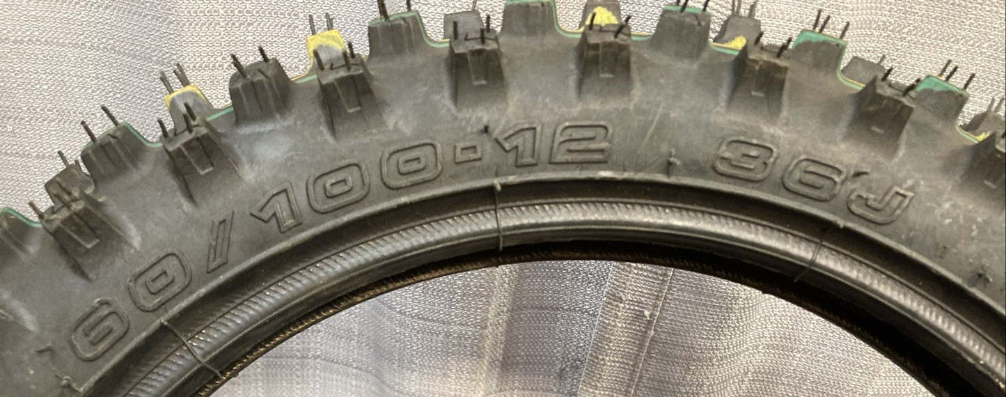 NEW GENUINE IRC ZENKAI VX-10F 60/100-12 36J TT FRONT MC TIRE