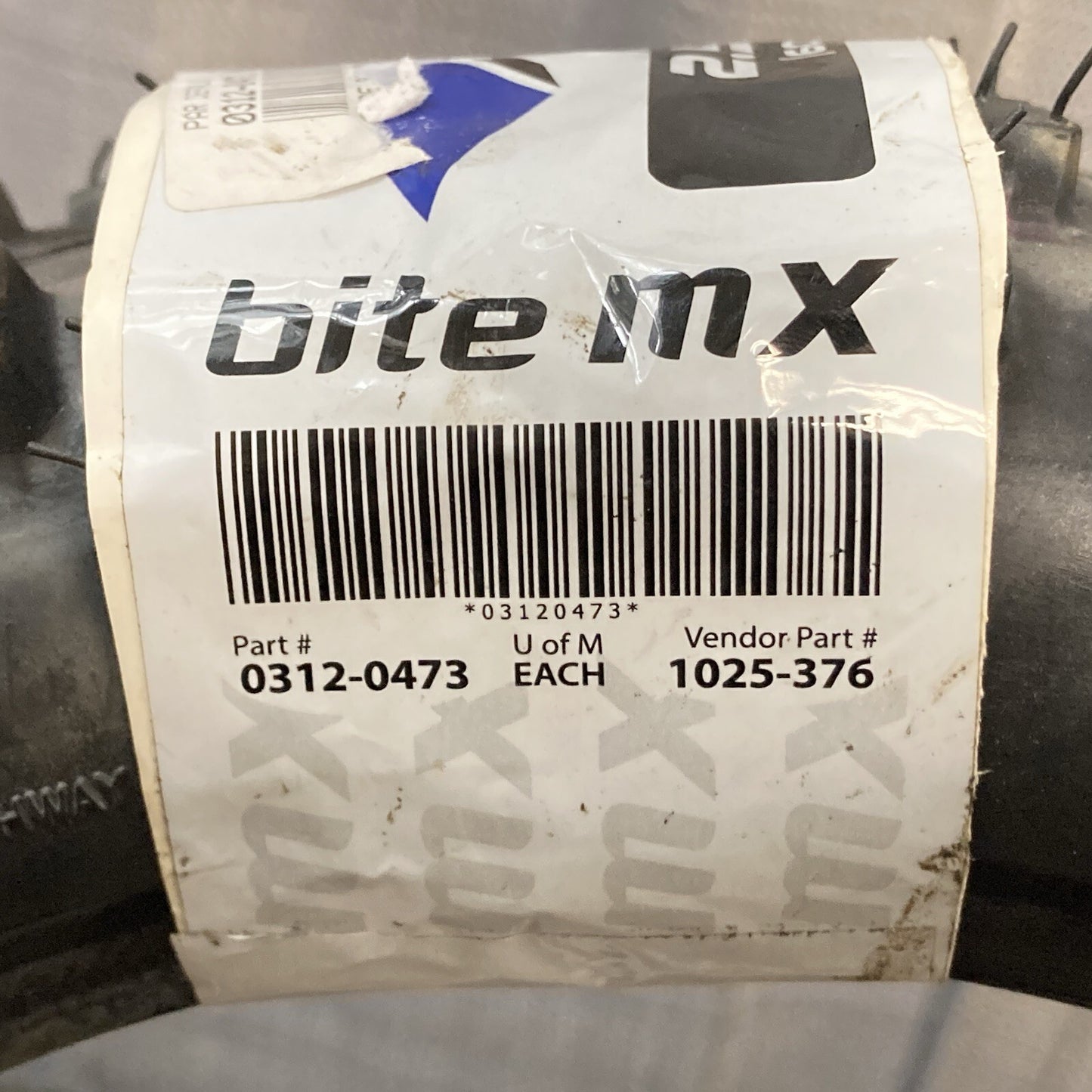 NEW GENUINE AMS BITE MX 0312-047 2.50-10 FRONT TIRE