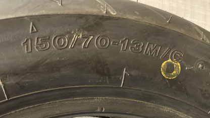 NEW GENUINE BRIDGESTONE HOOP BO2 150/70-13 64S TL REAR MOTORCYCLE TIRE