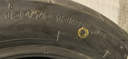 NEW GENUINE BRIDGESTONE HOOP BO2 150/70-13 64S TL REAR MOTORCYCLE TIRE