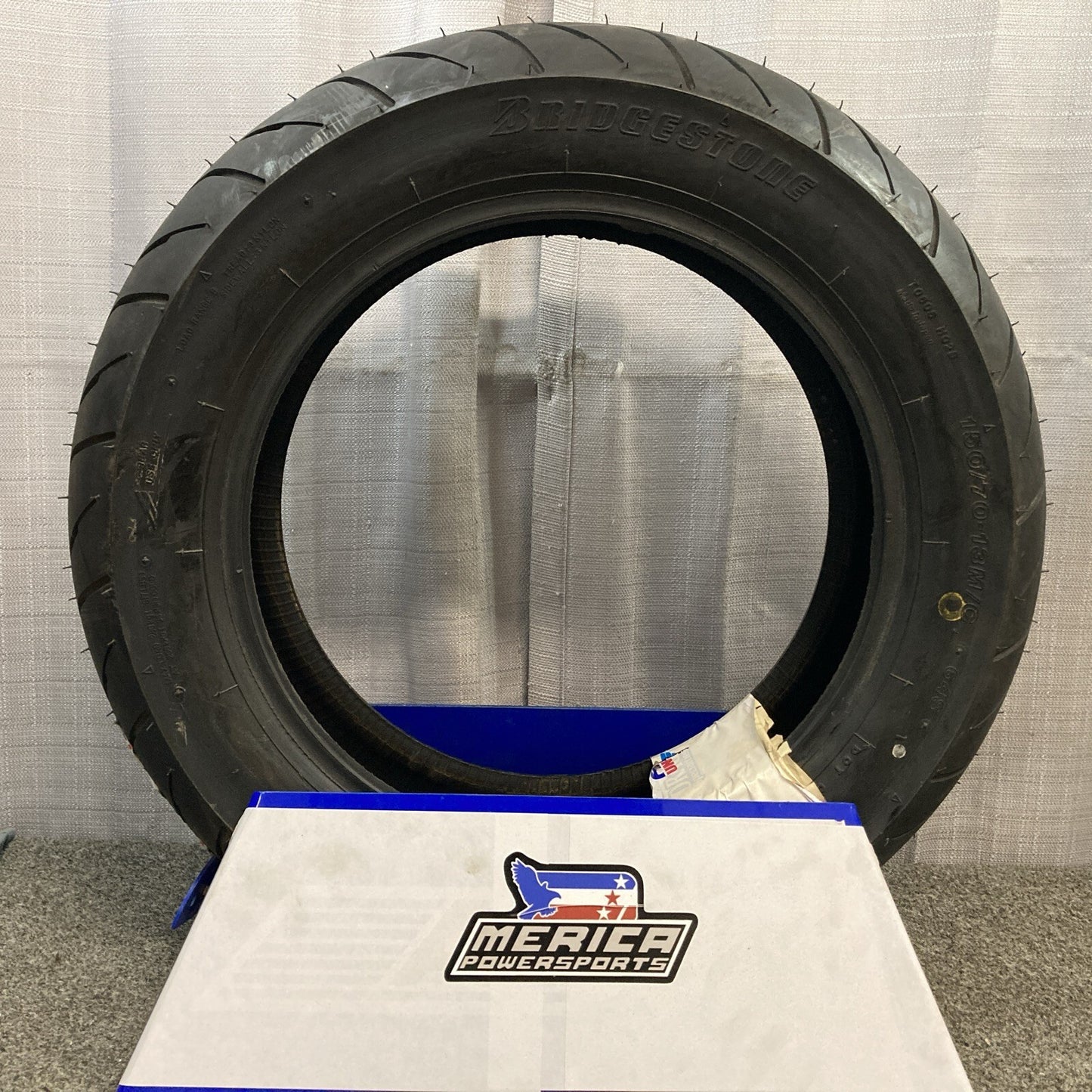 NEW GENUINE BRIDGESTONE HOOP BO2 150/70-13 64S TL REAR MOTORCYCLE TIRE