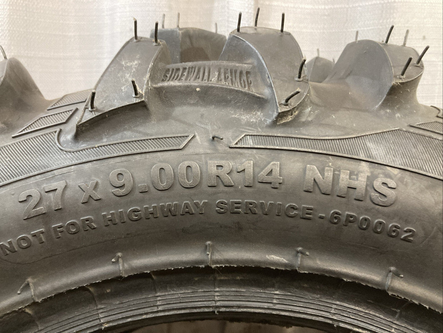 NEW GENUINE ITP 6P0062 BLACKWATER EVOLUTION 27X9R14 NHS TL 8 PLY UTV TIRE