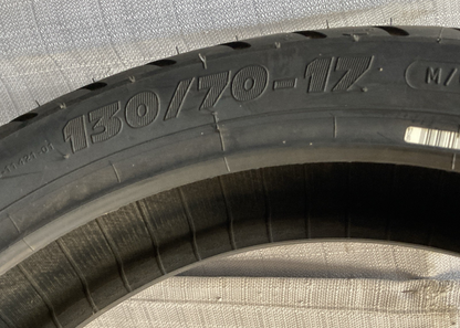 NEW GENUINE MICHELIN 130/70R-17 PILOT STREET 62H REAR RADIAL MOTORCYCLE TIRE