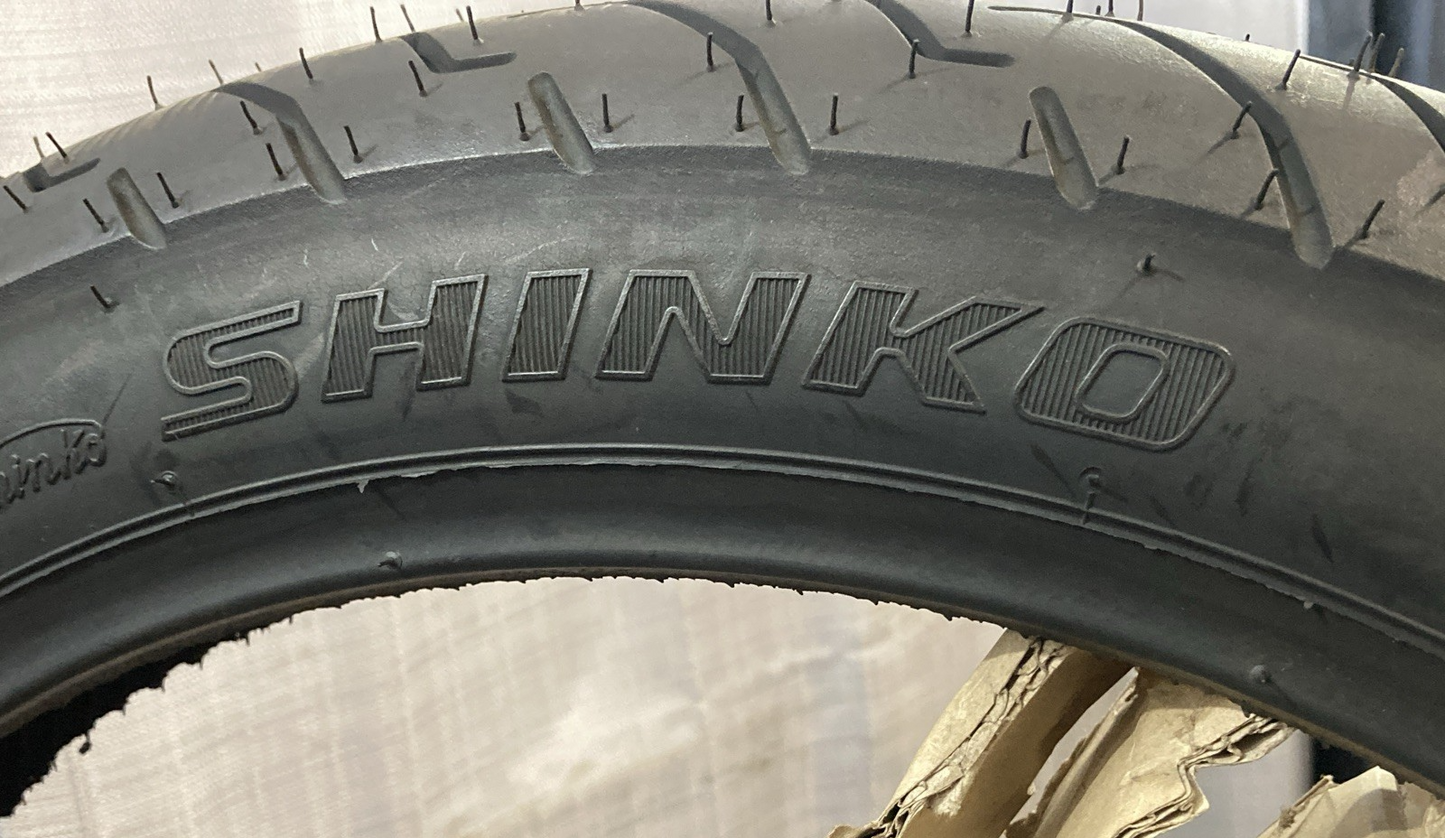 NEW GENUINE SHINKO 3.00-18 SR712F TL FRONT MOTORCYCLE TIRE