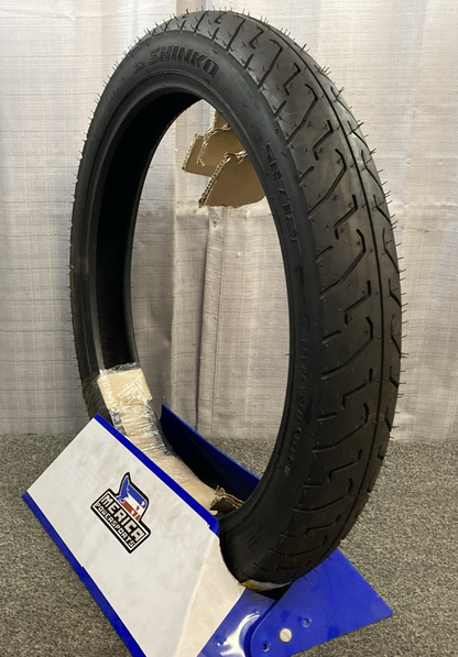 NEW GENUINE SHINKO 3.00-18 SR712F TL FRONT MOTORCYCLE TIRE